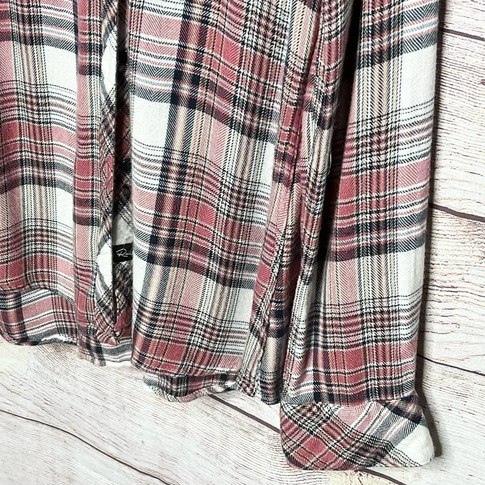 Rails Hunter Plaid Button Up Top Small S - Picture 4 of 6